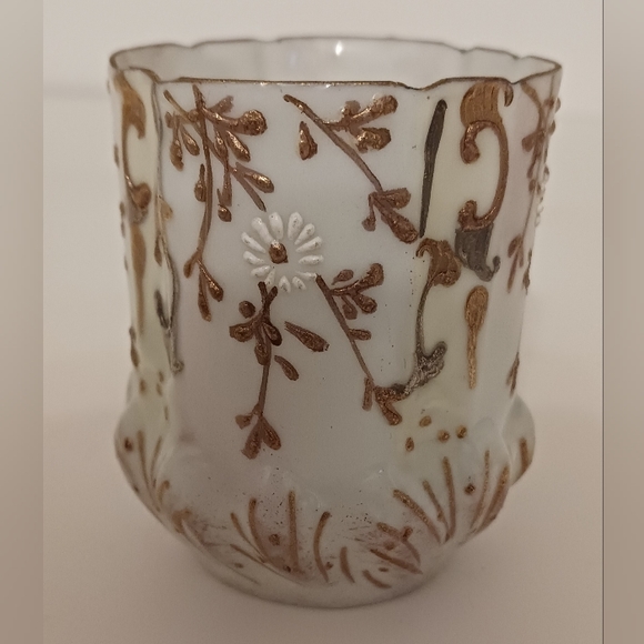 Vintage Demitasse Delicate Handpainted Teacup and Saucer - Picture 8 of 10